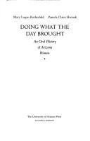 Front cover of Doing what the day brought by Mary Aickin Rothschild