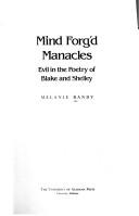 Front cover of Mind forg'd manacles by Melanie Bandy