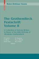 Cover of The Grothendieck Festschrift by P. Cartier