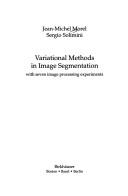 Cover of Variational methods in image segmentation by Jean-Michel Morel