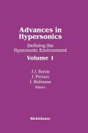 Cover of Advances in hypersonics by John J. Bertin