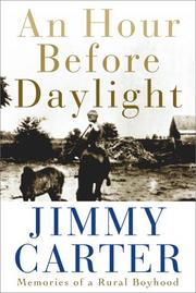 Front cover of An hour before daylight by Jimmy Carter