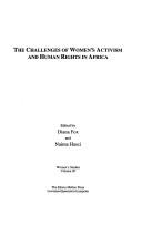 Front cover of The challenges of women's activism and human rights in Africa by Diana Joyce Fox