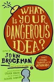 Cover of What is your dangerous idea? by Unknown