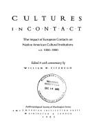 Front cover of CULTURES IN CONTACT by William W. Fitzhugh