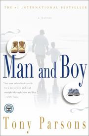 Front cover of Man and boy by Tony Parsons