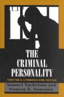 Front cover of The criminal personality by Samuel Yochelson