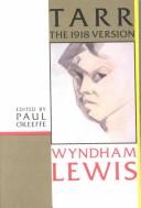 Cover of Tarr by Wyndham Lewis