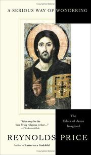 Cover of A Serious Way of Wondering by Reynolds Price