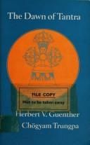 Front cover of The dawn of tantra by Herbert V. Guenther