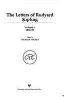Front cover of The  letters of Rudyard Kipling by Thomas Pinney