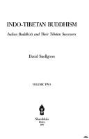 Front cover of Indo-Tibetan Buddhism by David L. Snellgrove