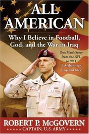 Cover of All American by Robert Mcgovern