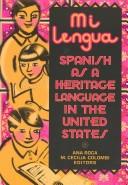 Cover of Mi lengua by Ana Roca