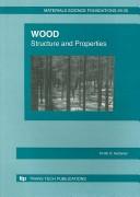 Front cover of Wood structure and properties by P. O. Kettunen