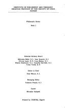 Front cover of The Philosophy of Science of Roger Joseph Boscovich (Philosophy series) by Roger Boscovich