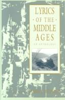 Cover of Lyrics of the Middle Ages by James J. Wilhelm