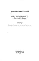 Cover of Waltharius, and Ruodlieb by Ekkehard I Dean of St. Gall