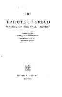 Cover of Writing on the wall by H. D. (Hilda Doolittle)