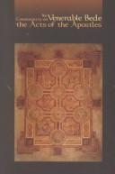 Front cover of The Venerable Bede commentary on the Acts of the apostles by Saint Bede the Venerable