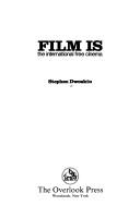 Cover of Film is .. by Stephen Dwoskin