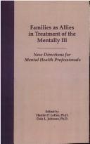 Front cover of Families As Allies in Treatment of the Mentally Ill by Harriet P. Lefley