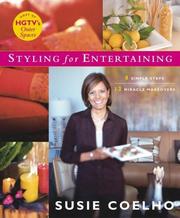 Front cover of Susie Coelho's Styling for Entertaining by Susie Coelho
