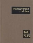 Cover of Volume 56 Shakespeare Criticism by Michelle Lee