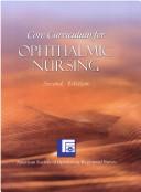 Front cover of Core Curriculum for Ophthalmic Nursing by American Society Ophthalmic Registered Nurses Staff