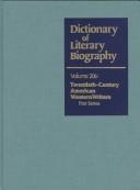 Front cover of Twentieth-century American western writers by Richard H. Cracroft