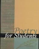Cover of Poetry for Students by Mary K. Ruby