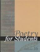 Cover of Poetry for Students by David Galens