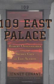 Cover of 109 East Palace by Jennet Conant