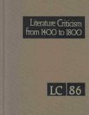 Cover of Literature criticism from 1400 to 1800 by Michael L. LaBlanc
