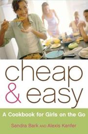 Cover of Cheap & easy by Sandra Bark
