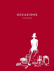 Front cover of Occasions (New Series of Lifestyle Books) by Kate Spade