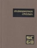 Cover of SC Volume 68 Shakespearean Criticism by Lynn M. Zott