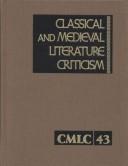Front cover of Classical and medieval literature criticism by Jelena Krstovic