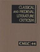 Front cover of Classical and medieval literature criticism by Jelena Krostovic