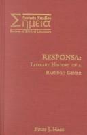 Cover of Responsa by Peter J. Haas