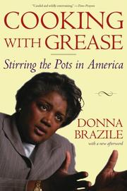 Cover of Cooking with grease by Donna Brazile