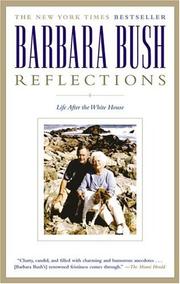Cover of Reflections by Barbara Bush
