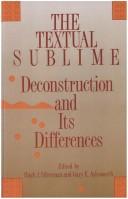 Cover of The Textual Sublime by Hugh J. Silverman