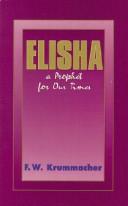 Cover of Elisha by F. W. Krummacher