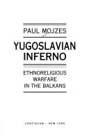 Front cover of Yugoslavian inferno by Paul Mojzes