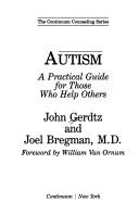 Cover of Autism by John Gerdtz