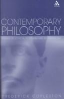 Cover of Contemporary philosophy by Frederick Charles Copleston