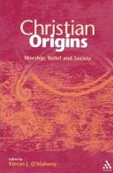 Front cover of Christian origins by Kieran J. O'Mahony