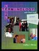 Front cover of Legal terminology with flash cards by Cathy J. Okrent