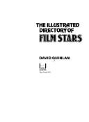 Front cover of Illustrated directory of film stars / by David Quinlan